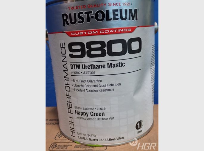 Used Rust Oleum Urethane Mastic HGR Industrial Surplus