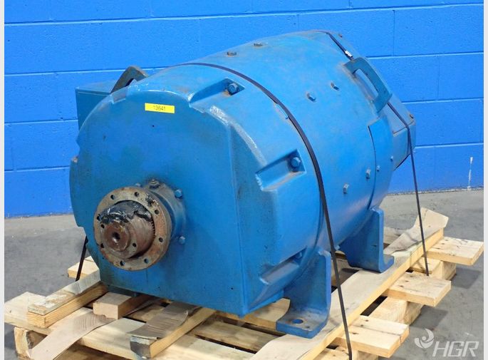 Used General Electric Motor HGR Industrial Surplus