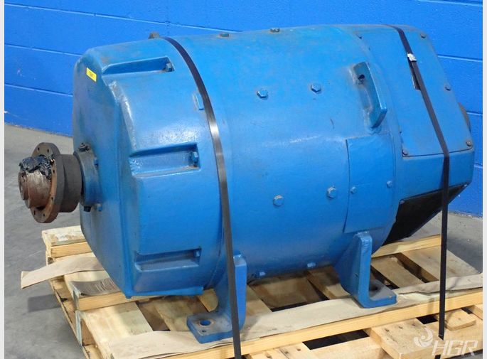 Used General Electric Motor HGR Industrial Surplus