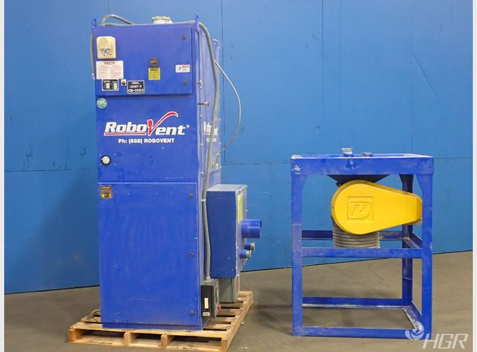 Used Robovent Dust Collector HGR Industrial Surplus