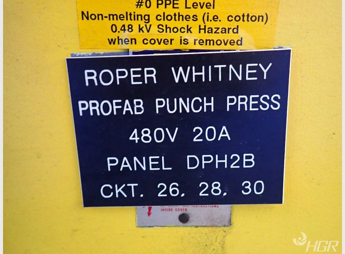 Roper Whitney Punch Press