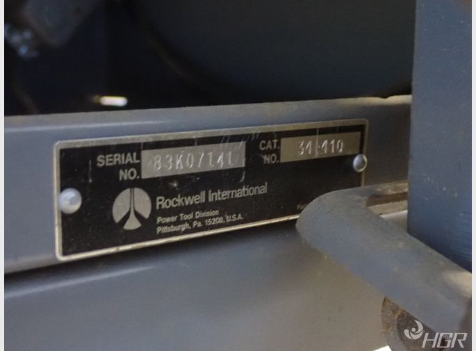 Rockwell Table Saw With Mobile Base