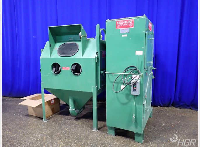 Used Vacu-blast Blast Cabinet | HGR Industrial Surplus