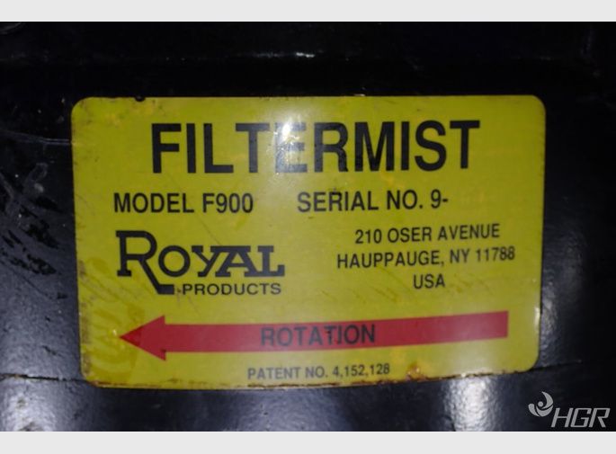 Royal Products Filter Mist Collector