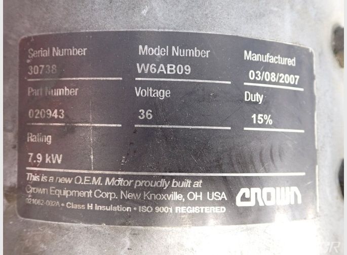 Crown Forklift Motor