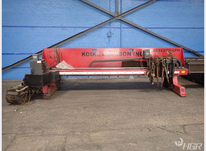 Used Koike Aronson Plasma Table Hgr Industrial Surplus 2189