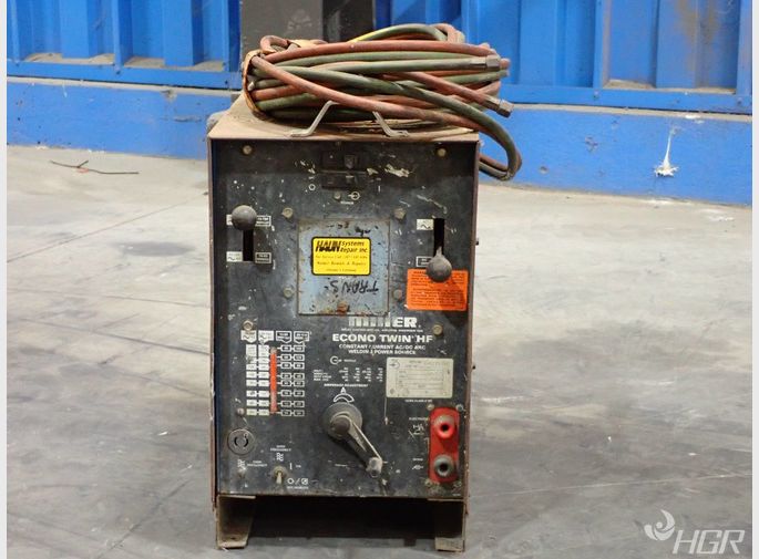 Used Miller Welder HGR Industrial Surplus