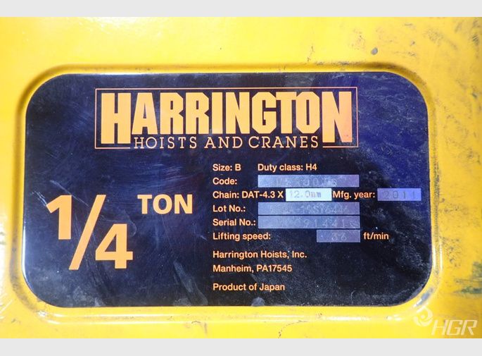 Harrington Chain Hoist