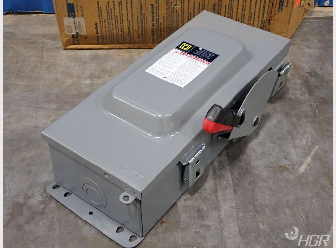 Square D Heavy Duty Safety Switch Box