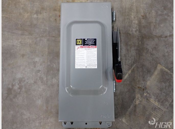 Square D Heavy Duty Safety Switch Box