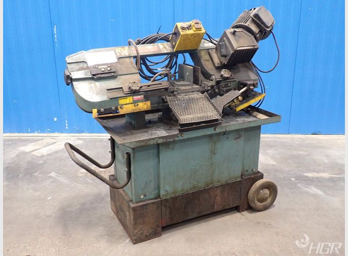 Used Swivel Metal Cutting Band Saw HGR Industrial Surplus