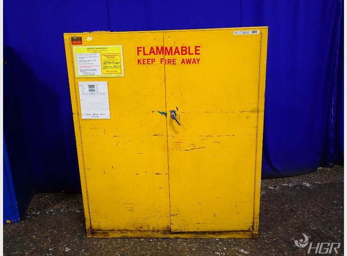Used Flammable Storage HGR Industrial Surplus