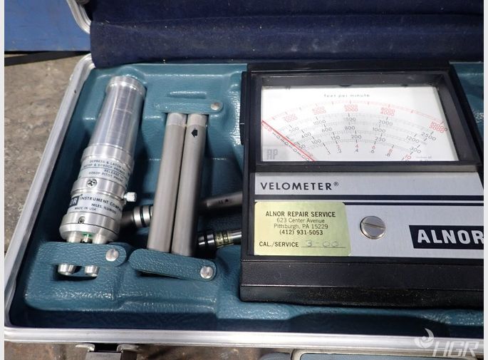 Used Alnor Velometer HGR Industrial Surplus
