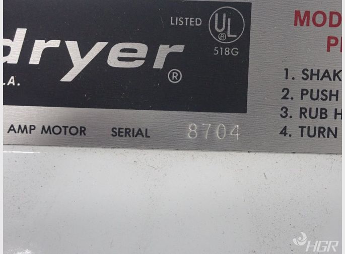 American Dryer Hand Dryer