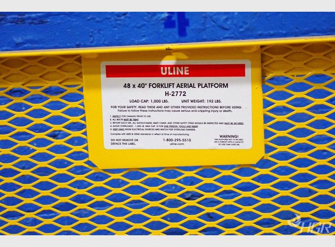 Uline Forklift Aerial Platform