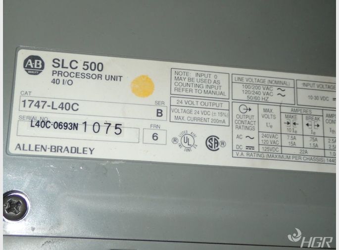 Allen Bradley Programmable Logic Controllers 