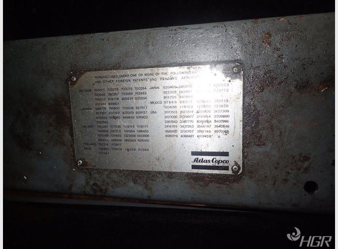 Atlas Capco Air Compressor