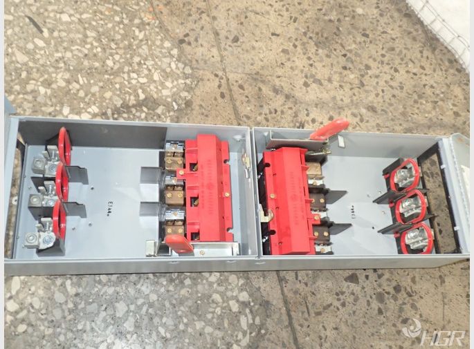 General Electric Dual Fusible Switch Unit