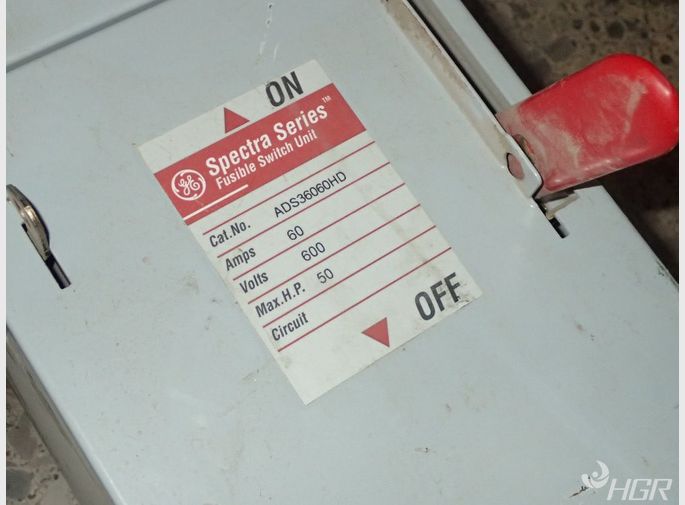 General Electric Dual Fusible Switch Unit