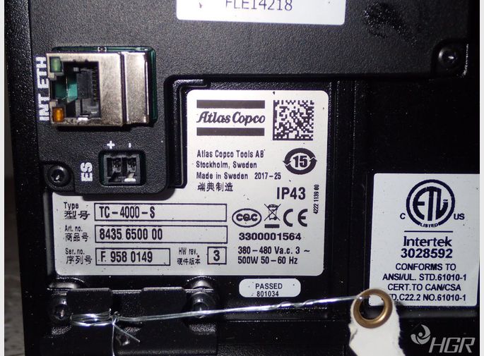 Atlas Capco Power Supply