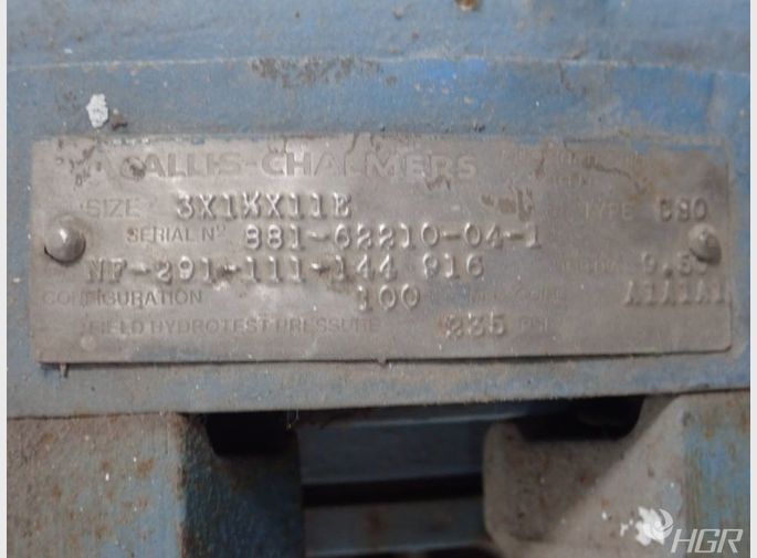 Allischalmers Pump
