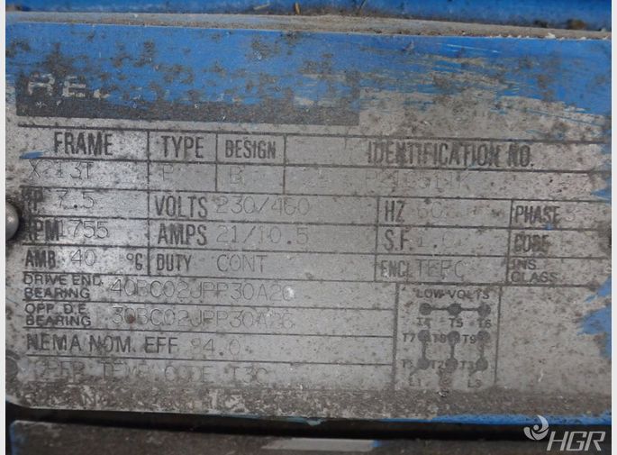 Reliance Electric Motor W Stand