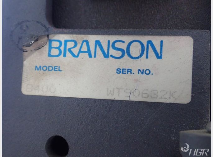 Branson Ultrasonic Welder W Indexer