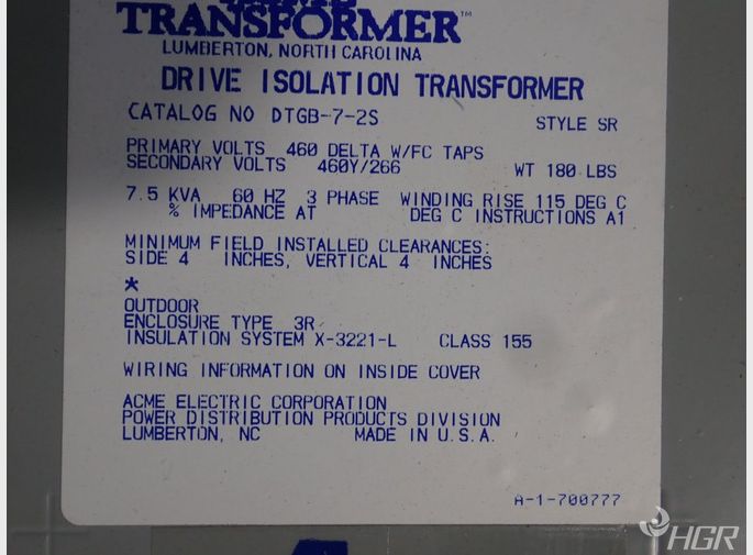 Acme Transformer Transformer