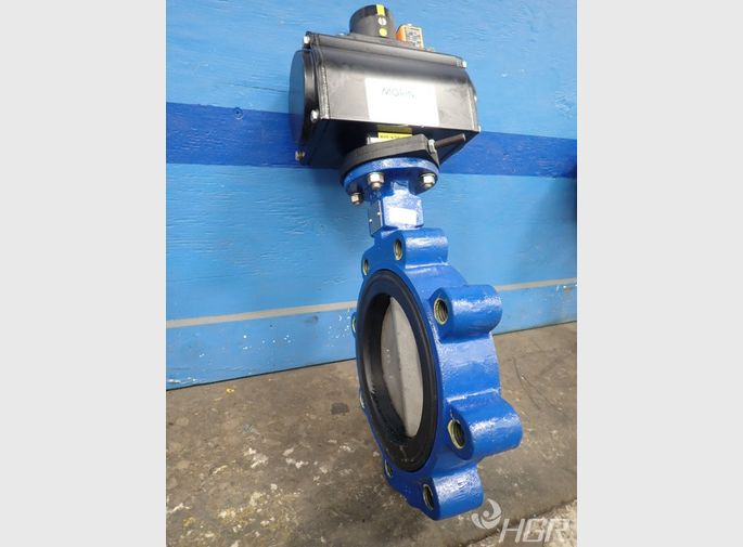 Keystone Butterfly Valve W Actuator