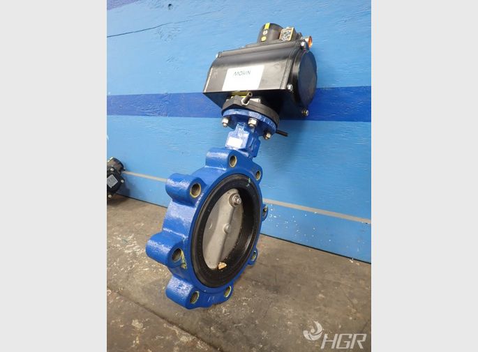 Keystone Butterfly Valve W Actuator