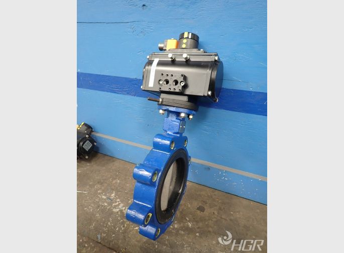 Keystone Butterfly Valve W Actuator