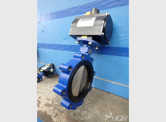 Keystone Butterfly Valve W Actuator
