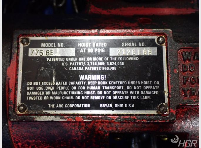 Aro Air Hoist