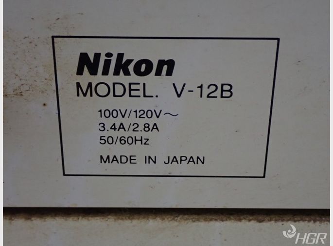 Nikon Nikon V12b Optical Comparator