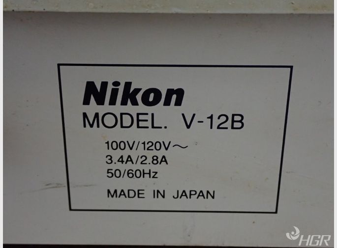 Nikon Nikon V12b Optical Comparator