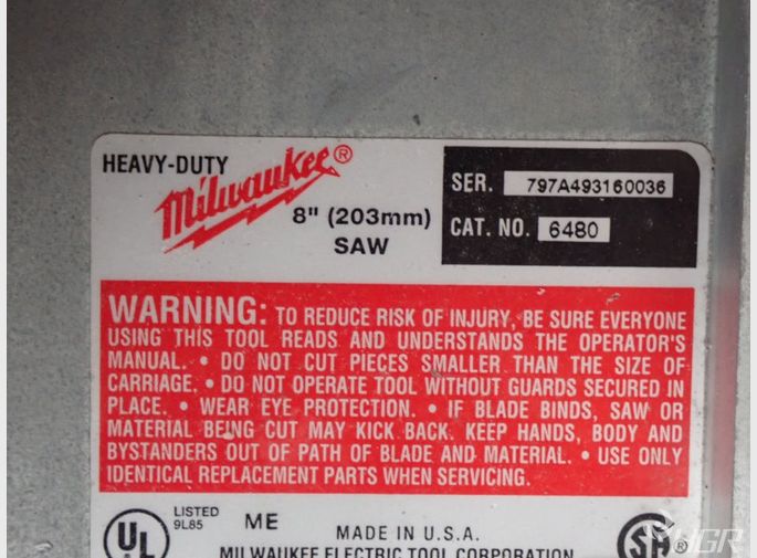 Milwaukee 8 Panel Saw