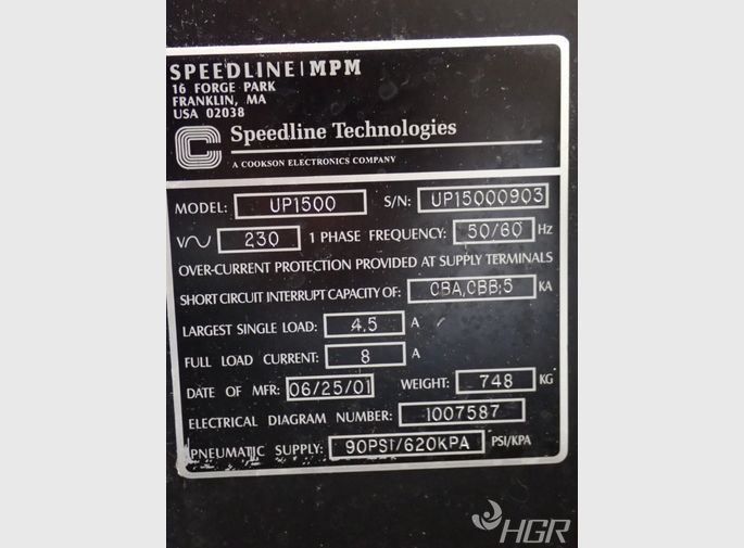 Speedlinempm Speedlinempm Up1500 Screen Printer