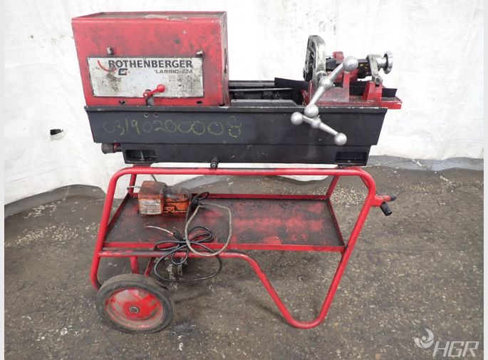 Rothenberger Pipe Threader