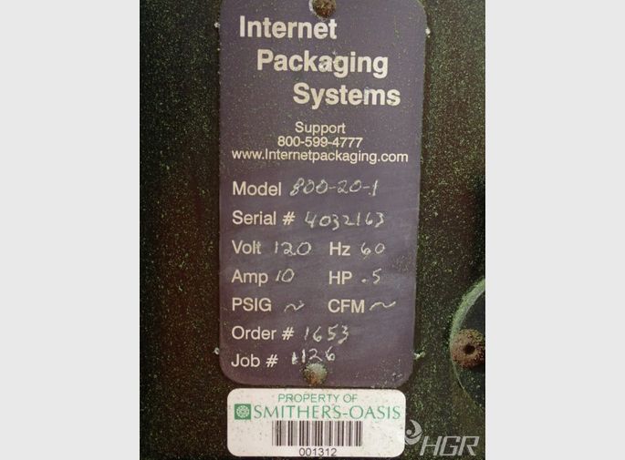 Internet Packaging Systems Case Sealer