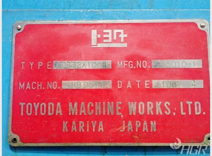 Toyoda Machine Works Toyoda Machine Works Gup32x100ii Universal Grinder