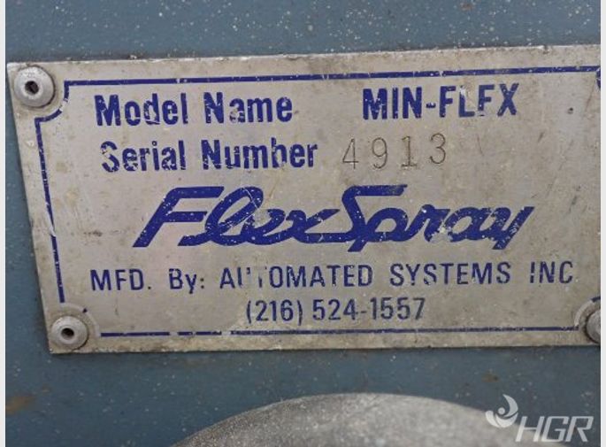 Flex Spray Automated Systems Spray System