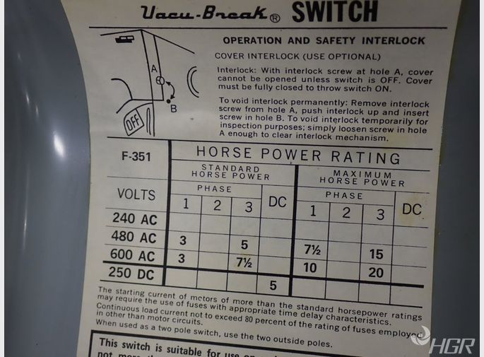 Ite Fusible Disconnect