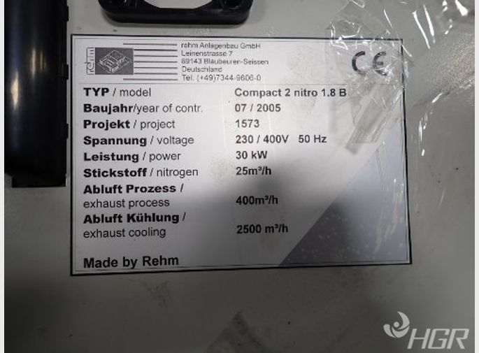 Rehm Rehm Compact 2 Nitro18b Reflow Oven