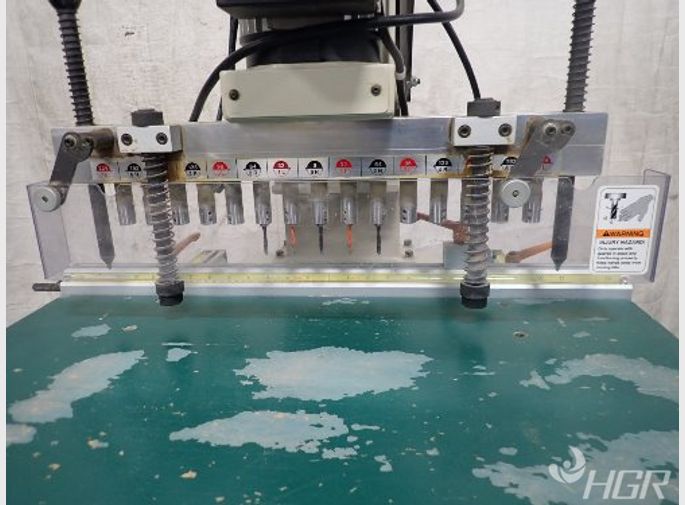 Used Grizzly 15 Bit Line Boring Machine HGR Industrial Surplus