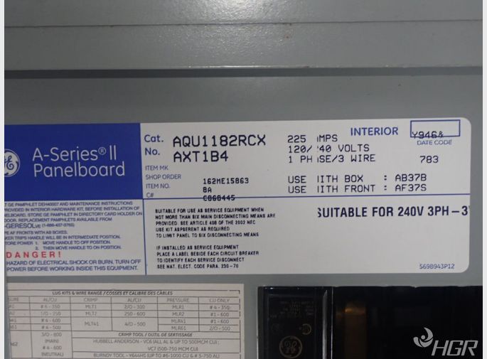 General Electric Panel Board