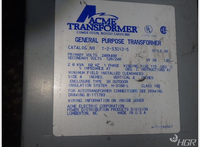 Acme Transformer Transformer