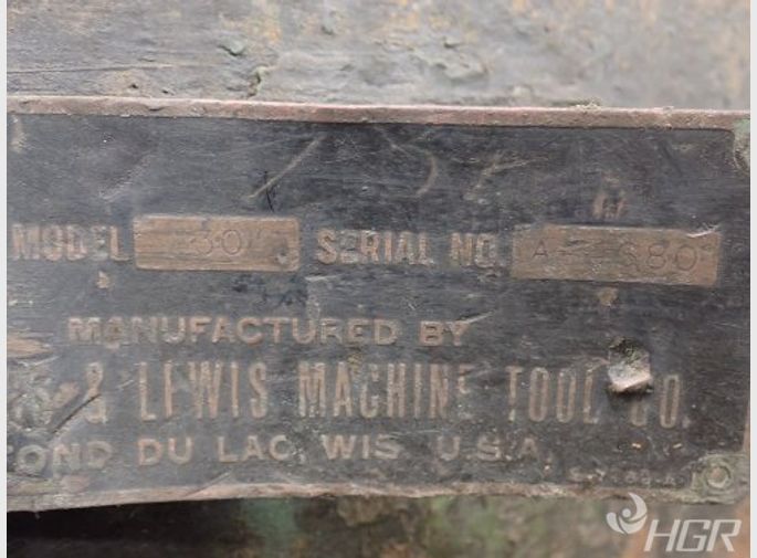 Giddings  Lewis Machine Slotted Rotary Table