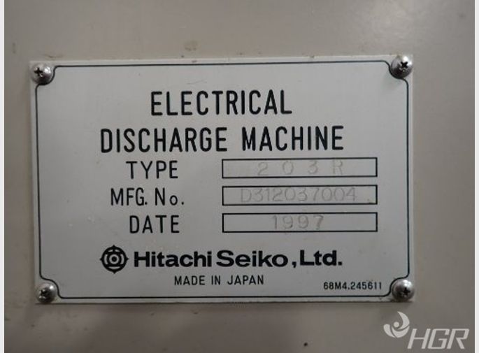 Hitachi Hitachi 203r Wire Edm