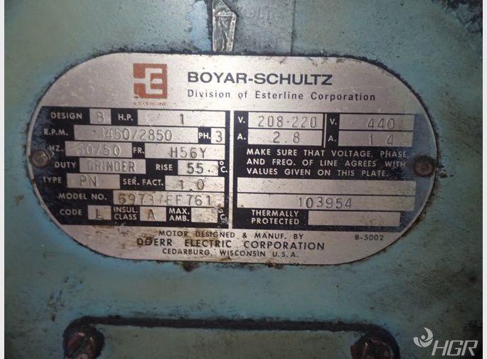 Boyarschultz Surface Grinder