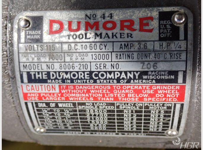 Dumore Grinder